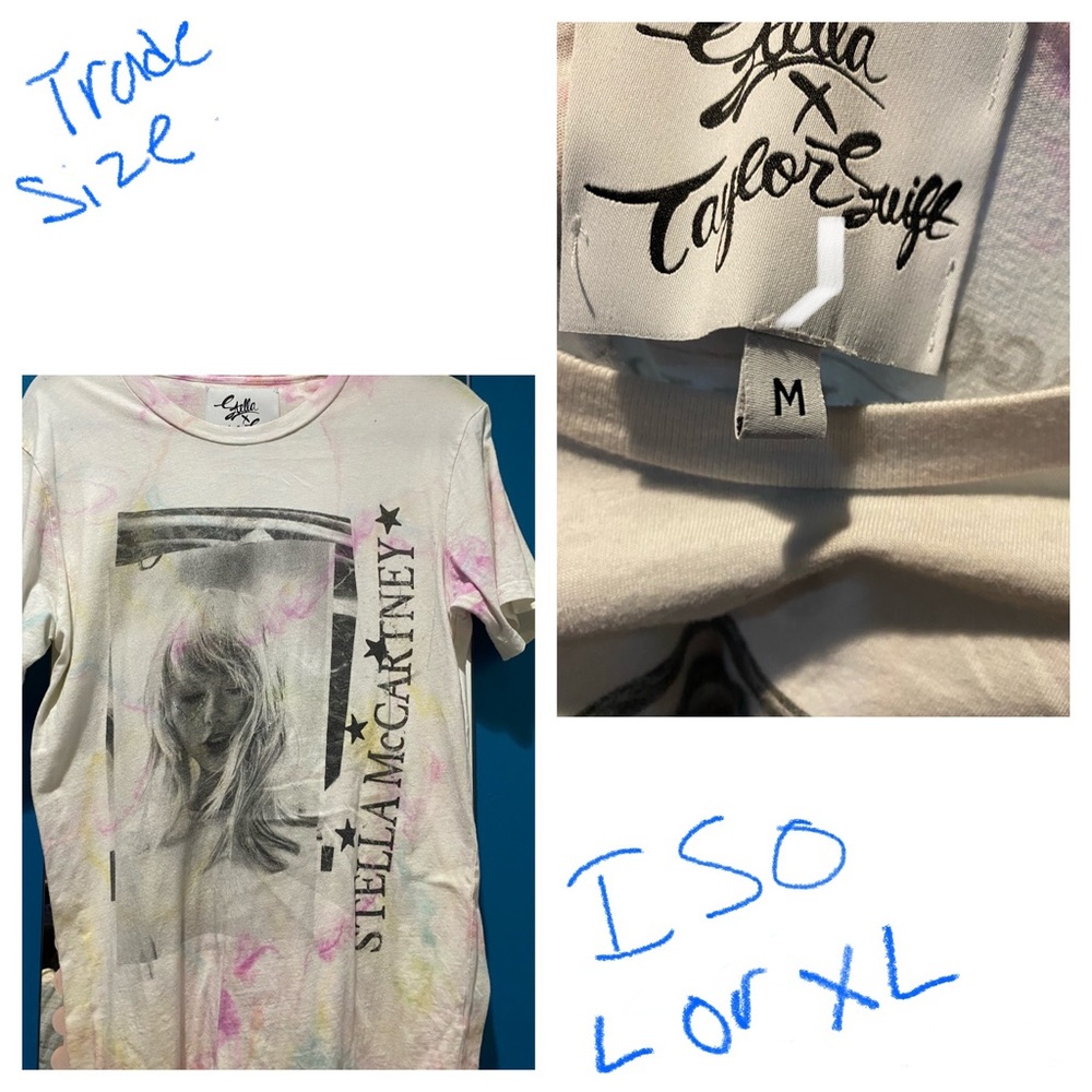 Taylor x StellaTie Dye T shirt ISO